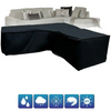 V/L-Shape Waterproof Garden Sofa Cover – Rattan Corner Furniture Protector (different sizes available)