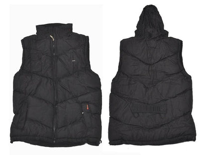 Fleece Lining Vest/Sleeveless Hooded Jacket - 4XL dealonline.co.nz