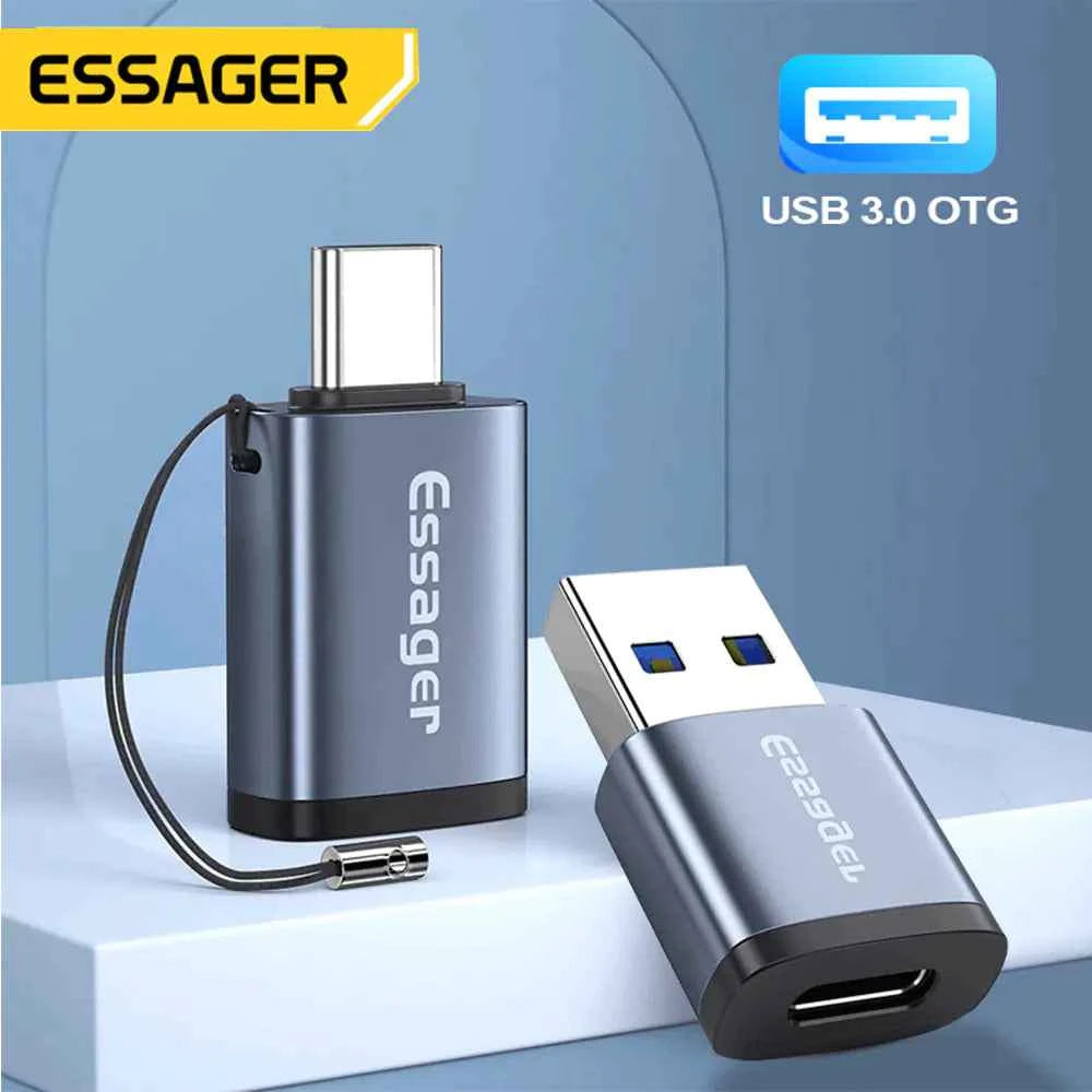 USB 3.0 Type-C OTG Adapter - Multi-Device Connectivity