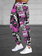 Vibrant Print Men's Sweatpants