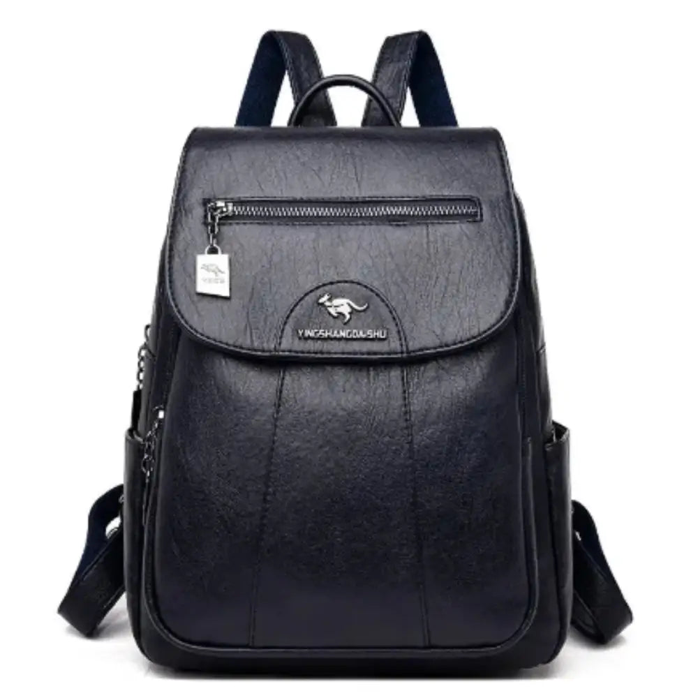 Vintage Soft Leather Backpack for Women Habicare