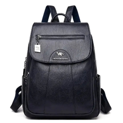 Vintage Soft Leather Backpack for Women Habicare