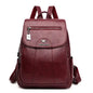 Vintage Soft Leather Backpack for Women Habicare