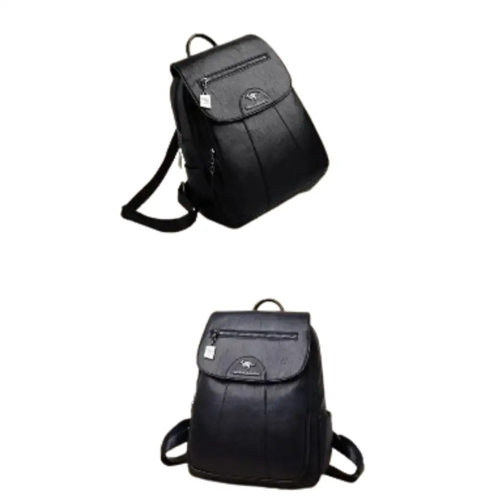 Vintage Soft Leather Backpack for Women Habicare