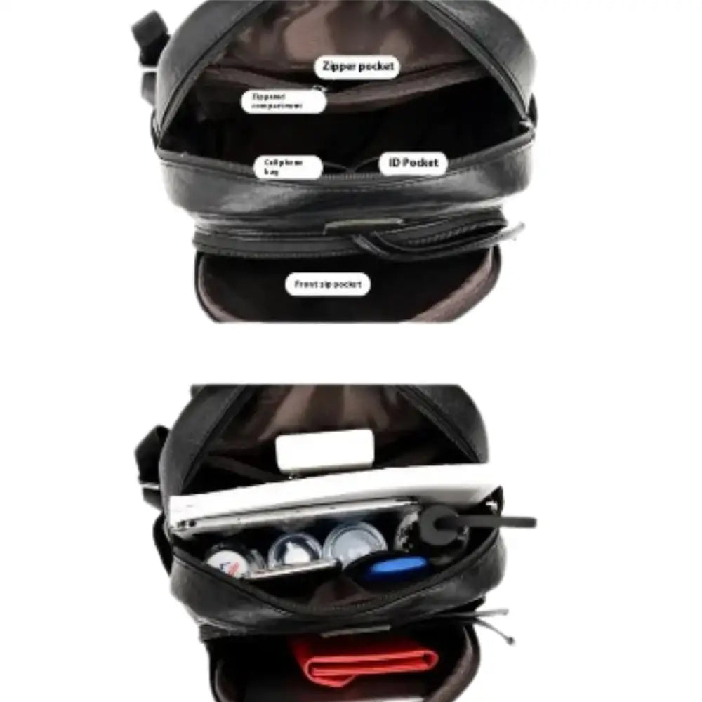 Vintage Soft Leather Backpack for Women Habicare