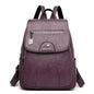 Vintage Soft Leather Backpack for Women Habicare