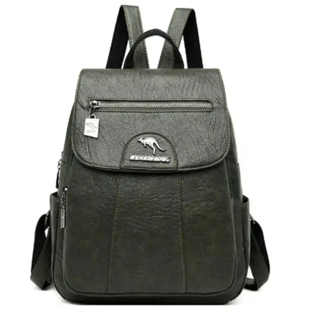 Vintage Soft Leather Backpack for Women Habicare