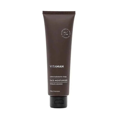 VITAMAN Australia face moisturizer in a 100ml bottle, hydrating and nourishing skincare for healthy, refreshed skin.