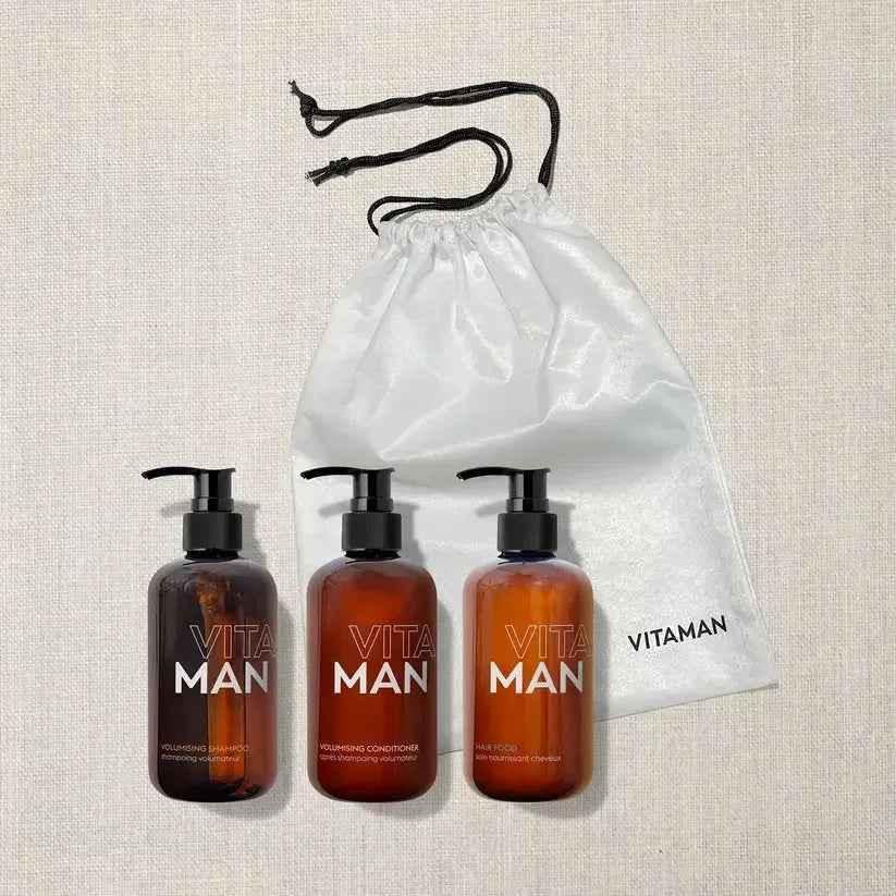 VITAMAN Australia Thinning Hair Solution Kit gift set with hair care products for thinning hair treatment.