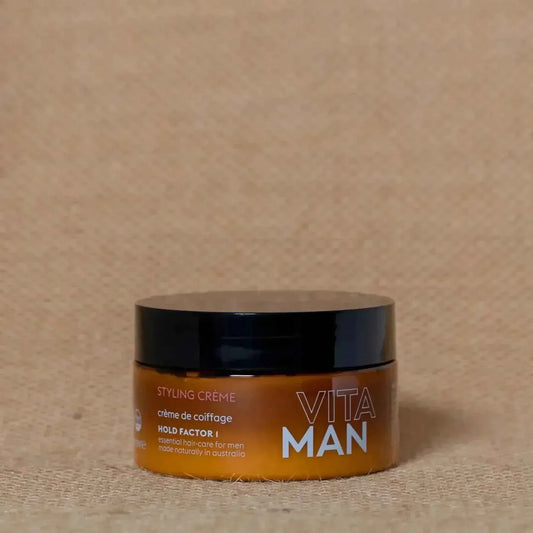 VITAMAN Australia Hair Styling Creme Light Hold 100g, for effortless, flexible styling with natural-looking finish.