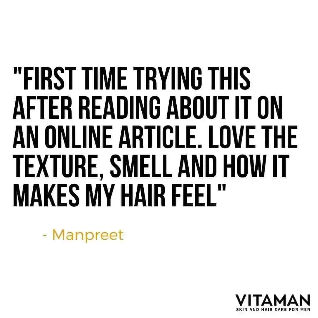 VITAMAN Australia moisturizing hair conditioner in a 250ml bottle, smooths and nourishes hair with hydrating formula.