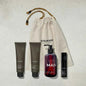 VITAMAN Australia oily skin solution skincare kit with cleanser, toner, and moisturizer for oily skin care.