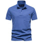 Men's 100% Cotton Polo Shirt - Classic Short Sleeve Polo with Pocket | Casual Summer Wear