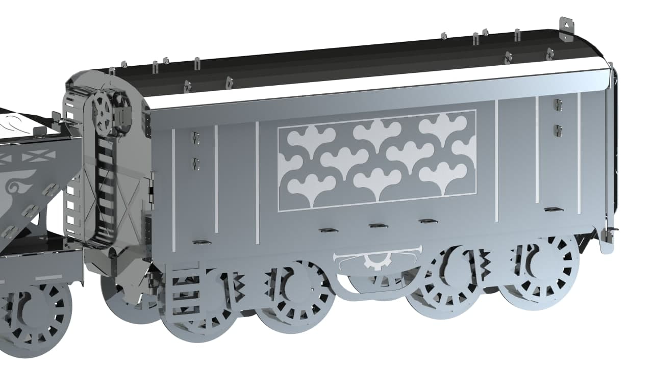 HEAVY LOCO FREIGHT TRAIN-4