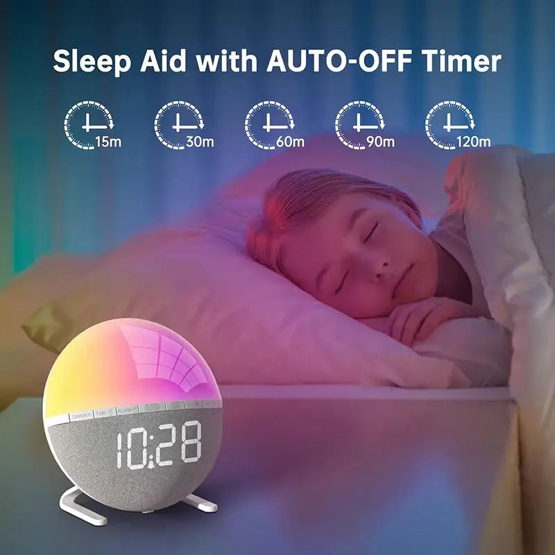 Wake-Up Light Sunrise Alarm Clock Habicare