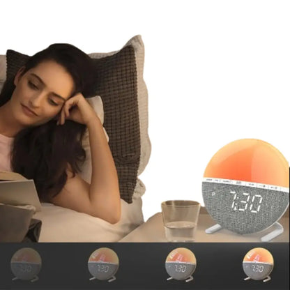 Wake-Up Light Sunrise Alarm Clock Habicare