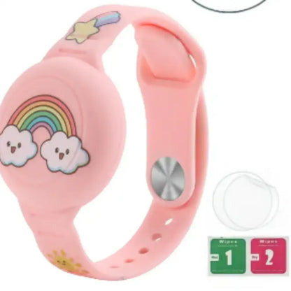 Waterproof Air Tag Bracelet – Hidden Silicone Wristband Habicare