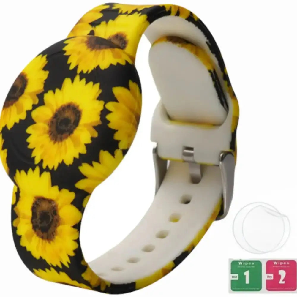Waterproof Air Tag Bracelet – Hidden Silicone Wristband Habicare
