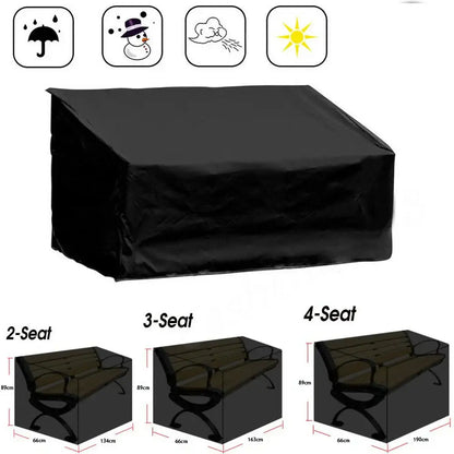 Waterproof Outdoor Bench Cover – Dustproof, UV-Resistant (3 sizes available) Habicare