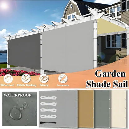 Waterproof Sunshade Sail – Square & Rectangle (4 colours available) Habicare
