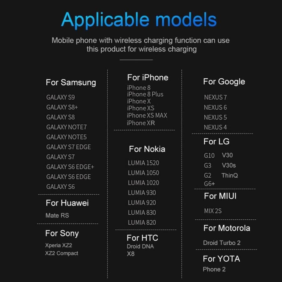 Wireless Charger (10W) 9eight5