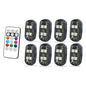 Wireless LED Strobe Lights – 8-Color Rechargeable Anti-Collision Warning Lights Habicare