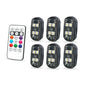 Wireless LED Strobe Lights – 8-Color Rechargeable Anti-Collision Warning Lights Habicare