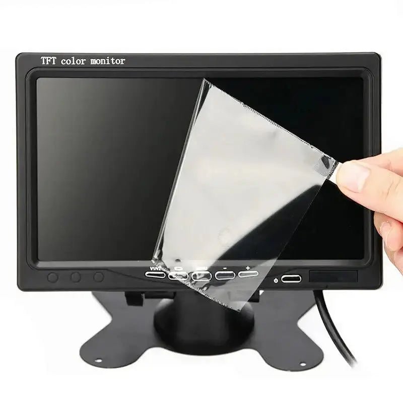 Wireless Reverse Camera Kit – 7" Monitor for Trucks, Buses & RVs with IR Night Vision Habicare