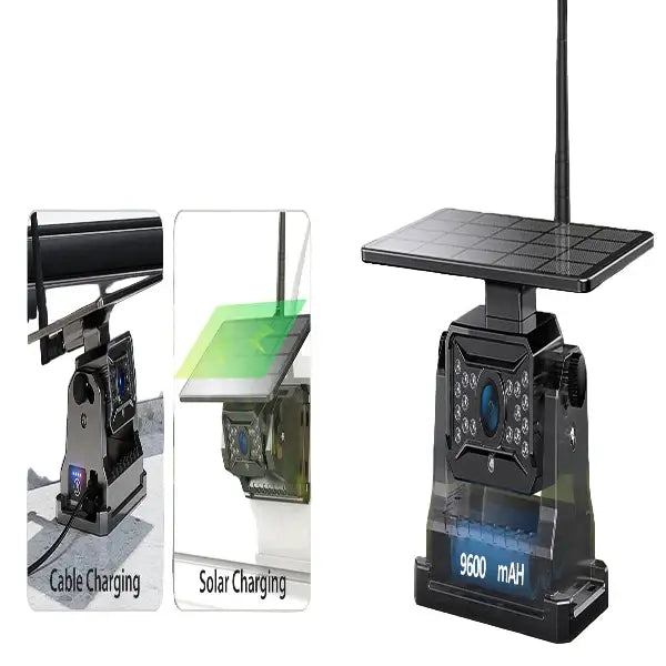 Wireless Solar – 5" Rear View Monitor Habicare