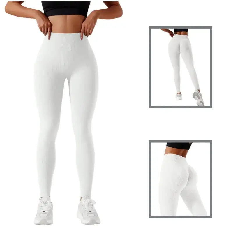 Women’s High-Waisted Seamless Leggings (3 colours and sizes available) Habicare