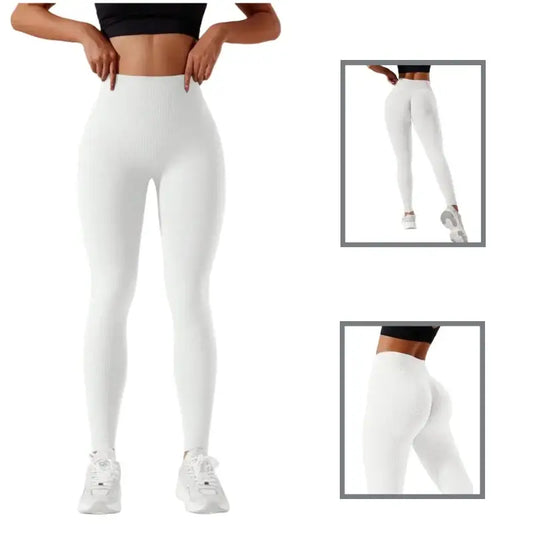 Women’s High-Waisted Seamless Leggings (3 colours and sizes available) Habicare