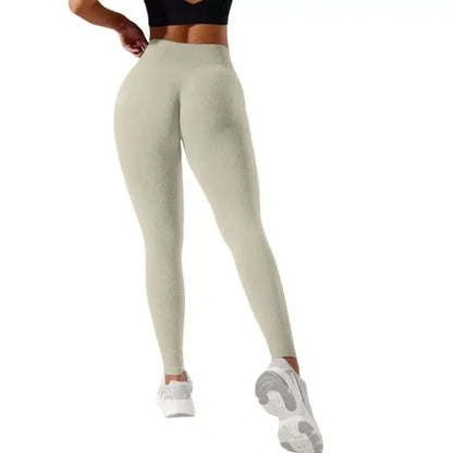 Women’s High-Waisted Seamless Leggings (3 colours and sizes available) Habicare