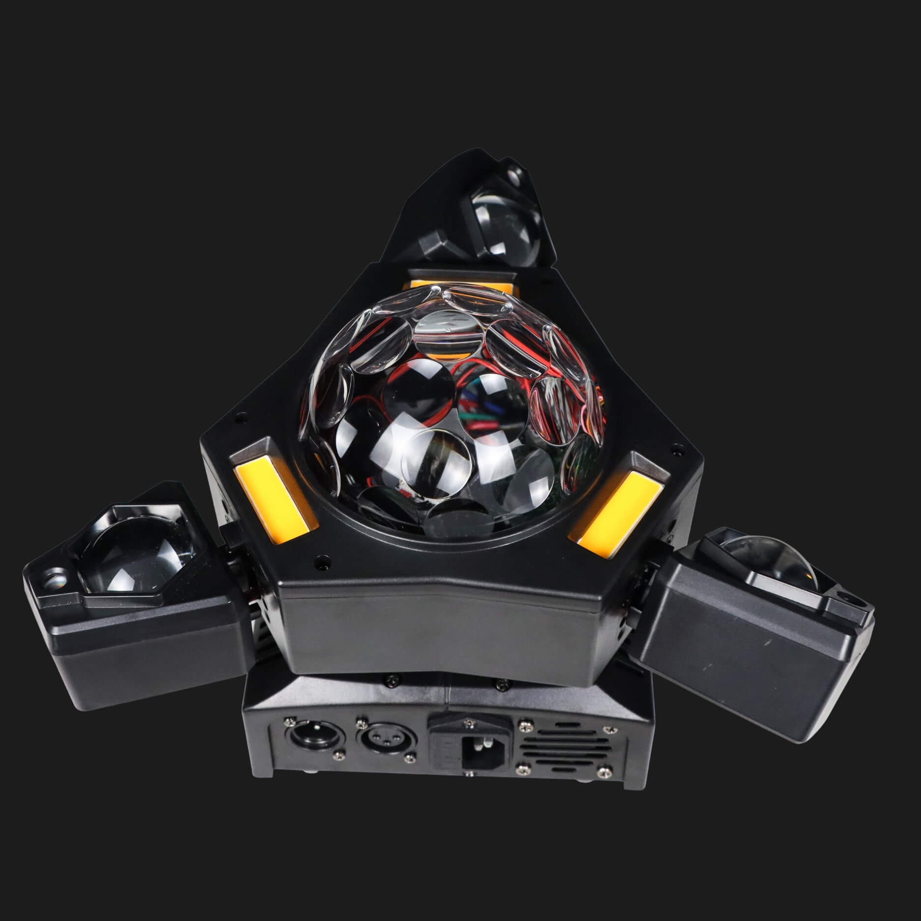 DJ Lights for Party | 3-Arm Disco Ball Laser Light with RGB Beams & DMX Control-3