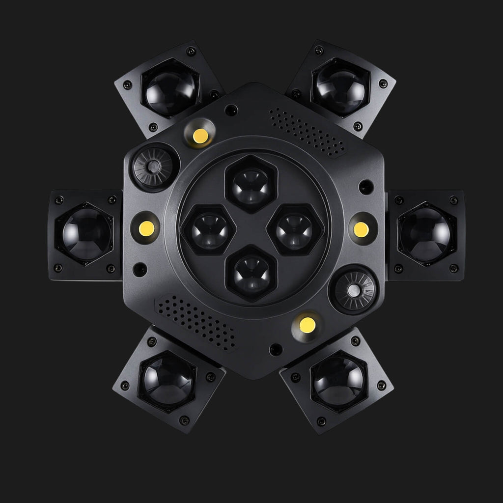 X3 LED Disco Ball DJ Laser Party Lights Projector-1