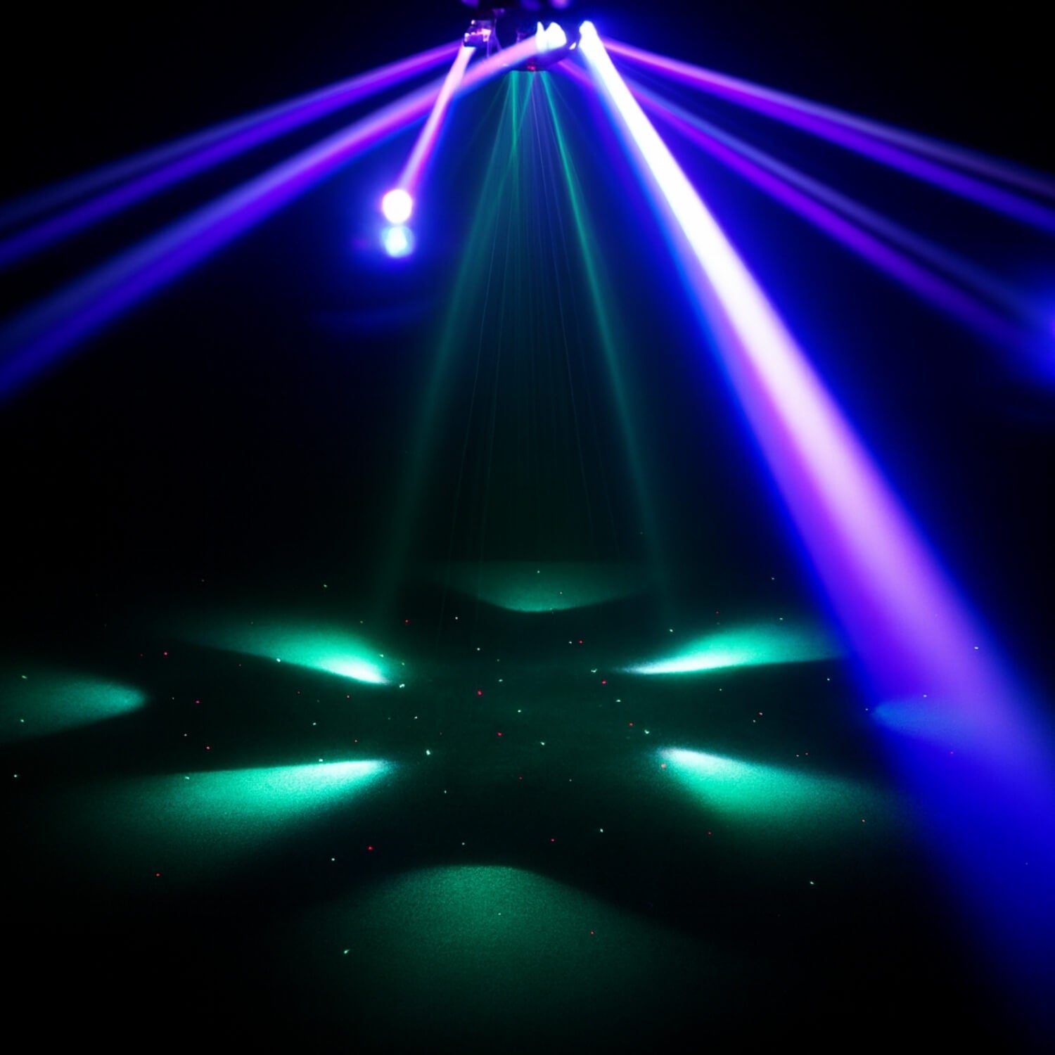 X3 LED Disco Ball DJ Laser Party Lights Projector-4