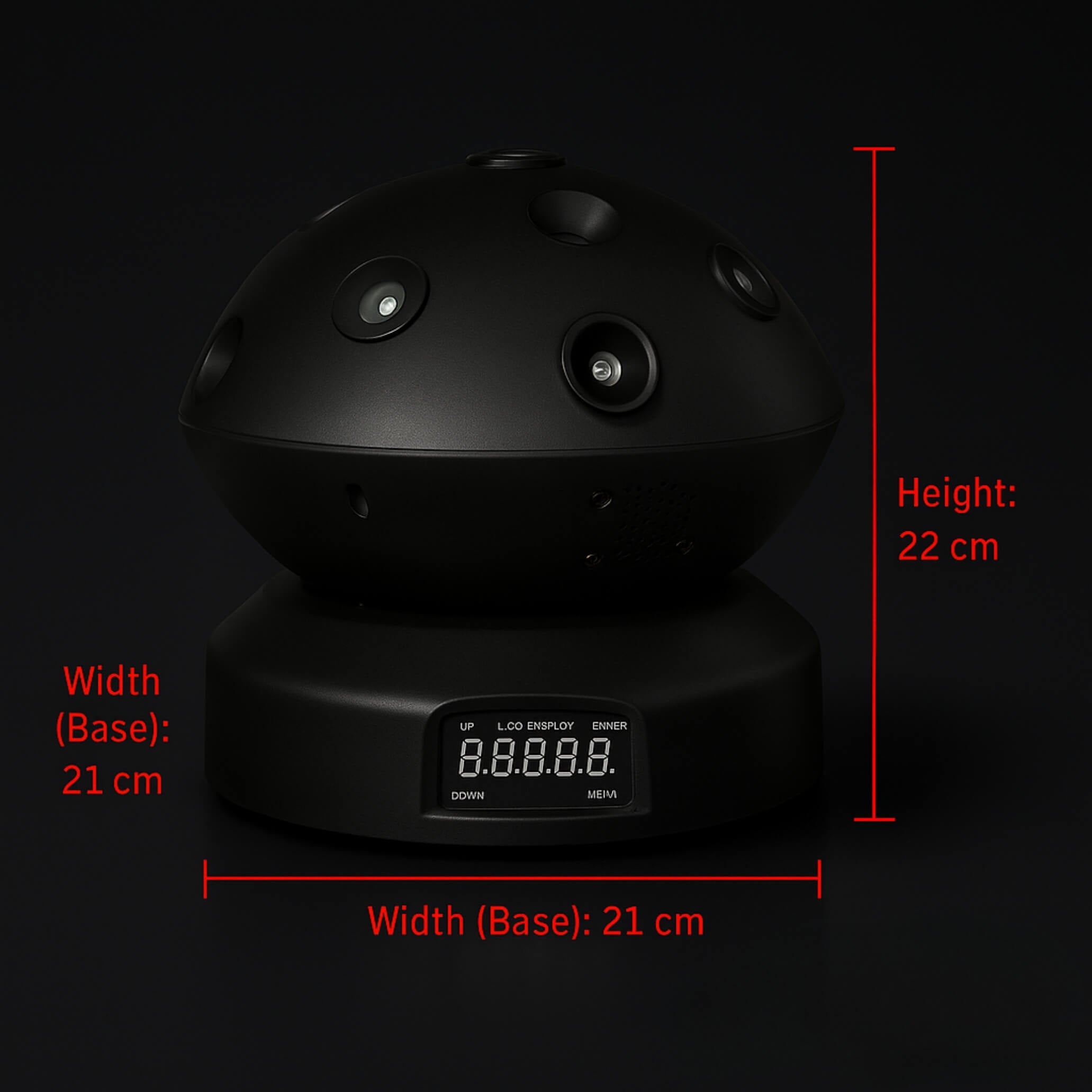 X5 Rotating Starry Sky Laser Light Projector | DMX512 9CH-4