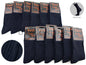 Business Socks Crew Socks Navy (12 Pairs) Men's Dress Socks - SIZE7-10 dealonline.co.nz